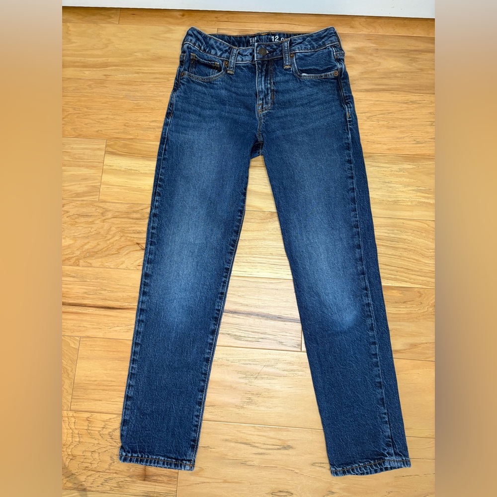 GAP Kids Slim Girlfriend Blue Jeans GAP Girls Denim